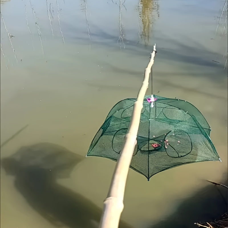 Folding Casting Fishing Net Shrimp Crab Cage