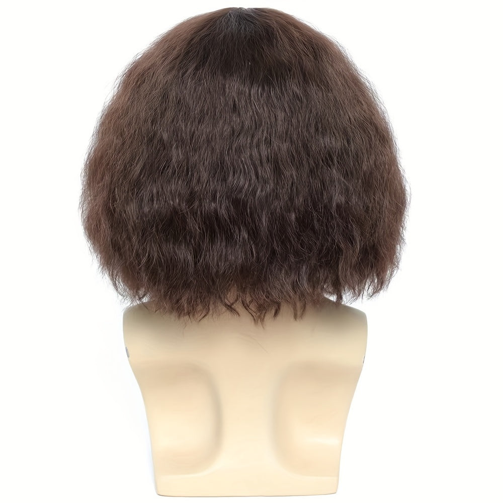Short Hair Men's Wigs for Parties and Daily Wear