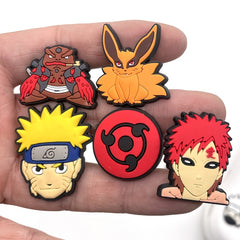 Anime Shoe Charms PVC Decoration Pins Gift for Teens