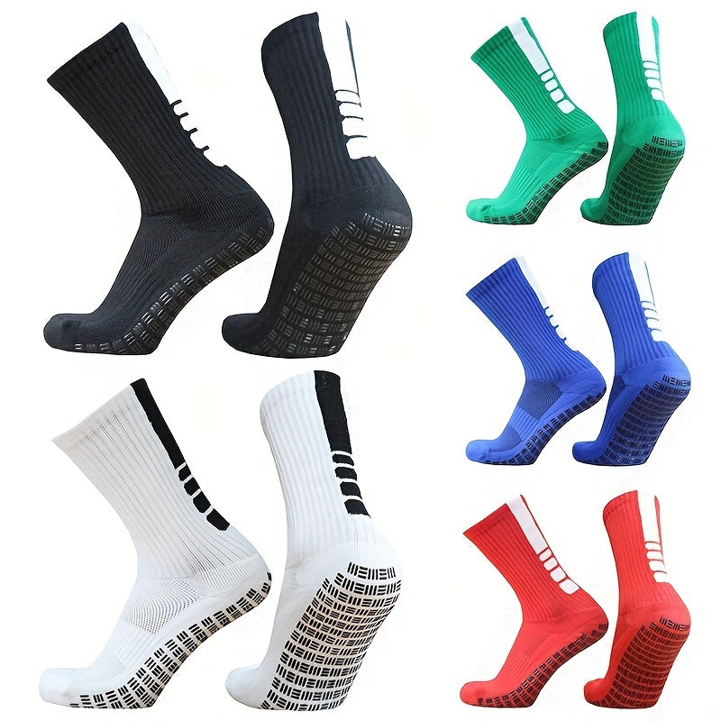 Non slip Soccer Socks, Assorted Colors, Unisex Soccer Socks