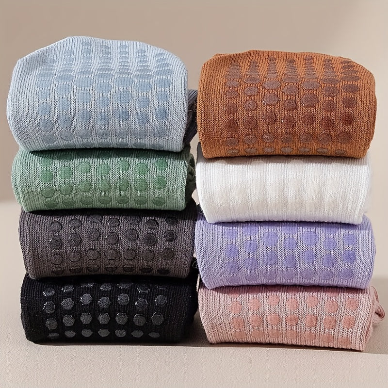 Non slip Yoga Socks With Grips For Fitness Pilates Ballet