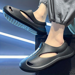Men's Closed Toe Water Shoes for Outdoor Beach Spring Summer