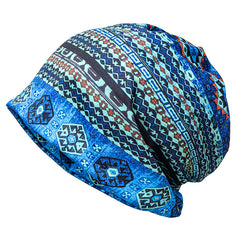 Vintage Pattern Floral Printed Unisex Sun Hat Brimless Headwrap
