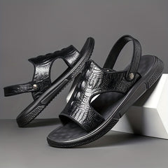 Men's Non Slip Sandals Comfy Slides Beach Shoes Summer
