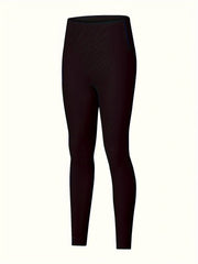 Fleece Lined Workout Pants Stretch Leggings Women's Activewear