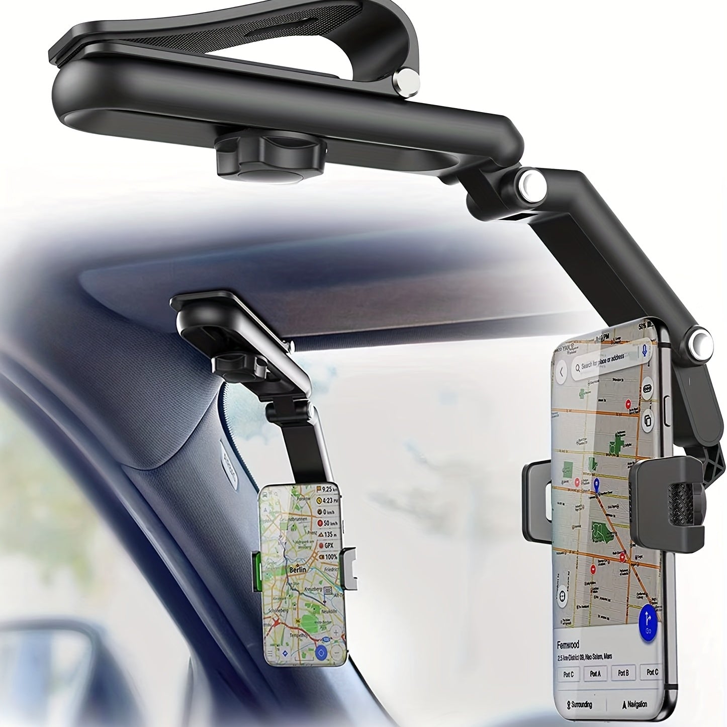 Car Mobile Phone Navigation Support Frame