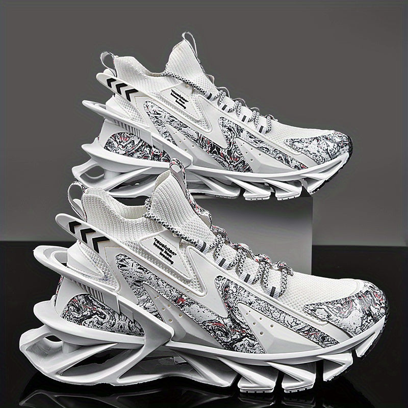 Men's Breathable Blade Sneakers For Jogging Gym