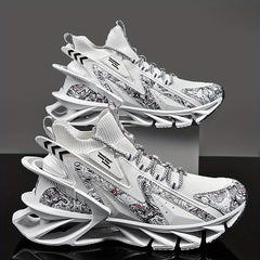 Men's Breathable Blade Sneakers For Jogging Gym