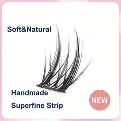 Volume Fans Comic Eyes False Eyelashes