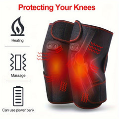 Heating Knee Massager 2-In-1 Vibration Support