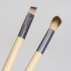 2pcs Double Head Eye Shadow Brush for Smudge Makeup