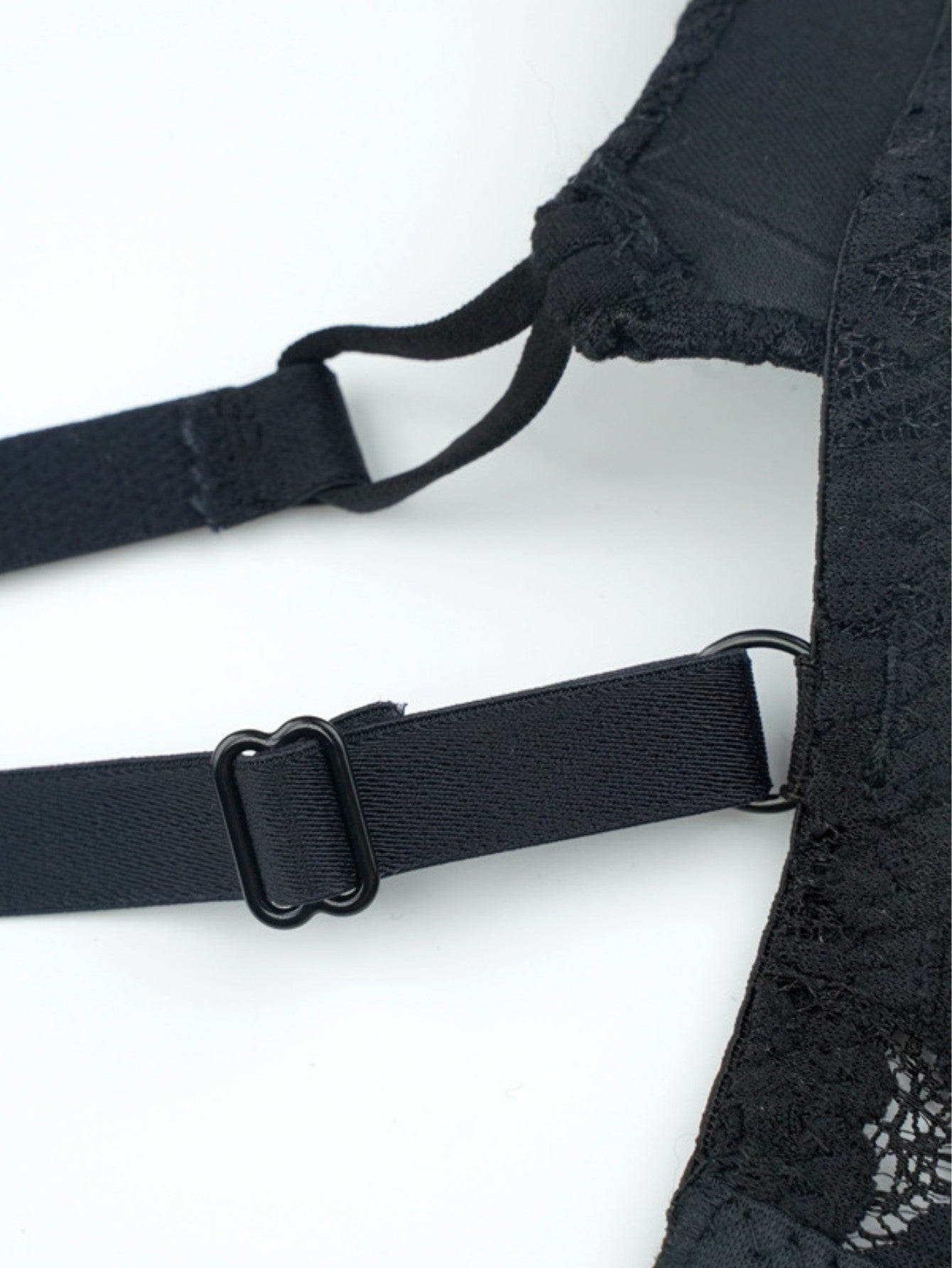 Contrast Lace Push Up Bra Breathable Intimates Lingerie
