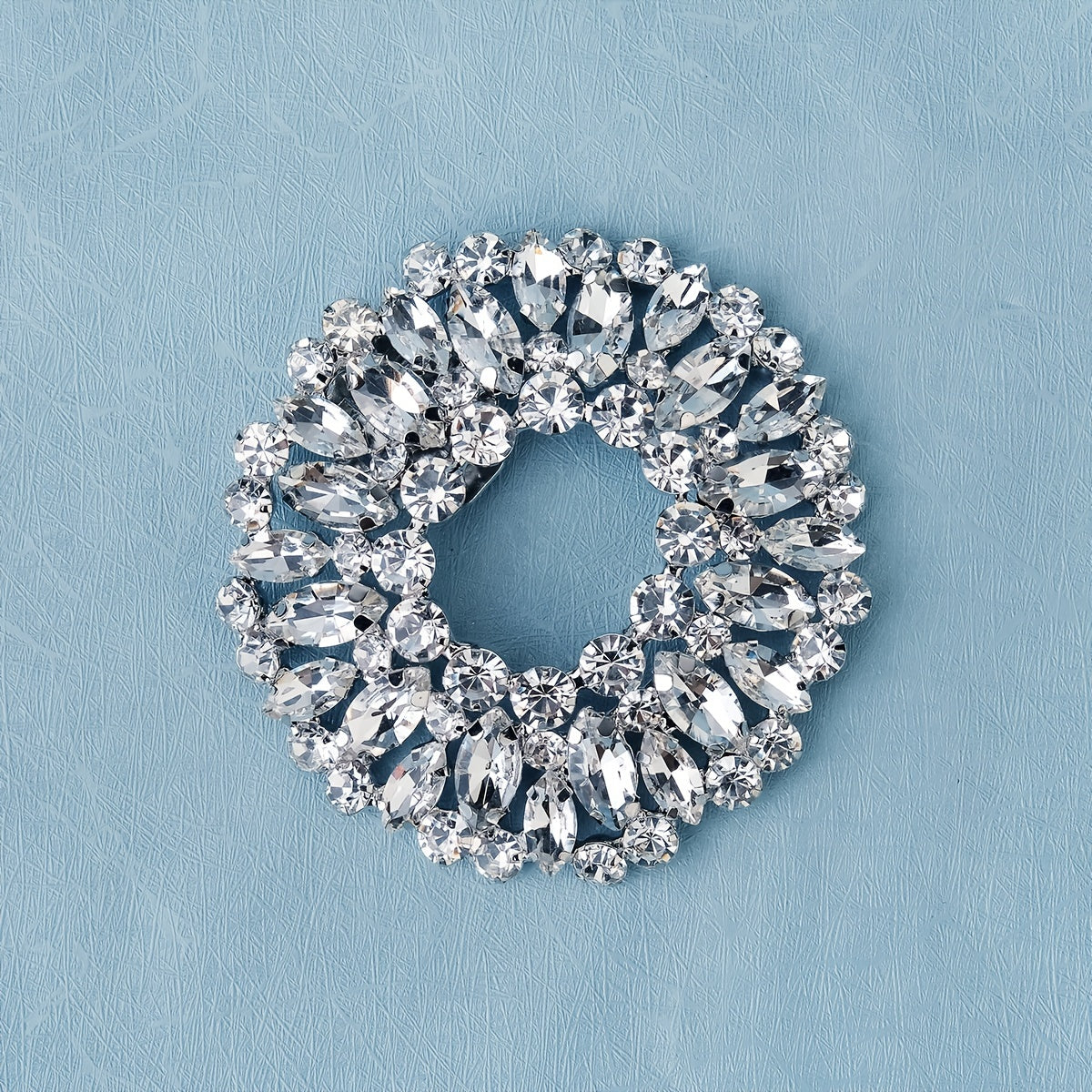 Crystal Shoe Clips Rhinestone Shoe Buckles DIY Wedding Party Decoration