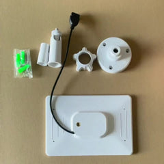 360° Rotatable Solar Surveillance Camera Charging Panel USB Connector