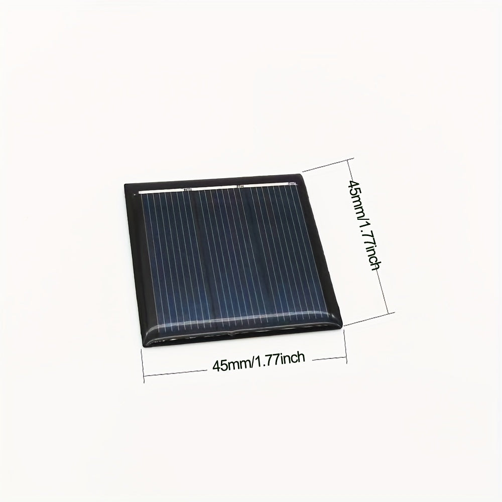 Solar Panel Drip Glue Board 1.5V 150MA 0.225wp 45x45mm