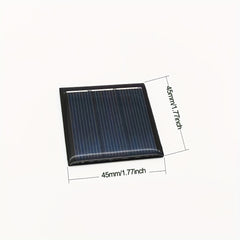 Solar Panel Drip Glue Board 1.5V 150MA 0.225wp 45x45mm