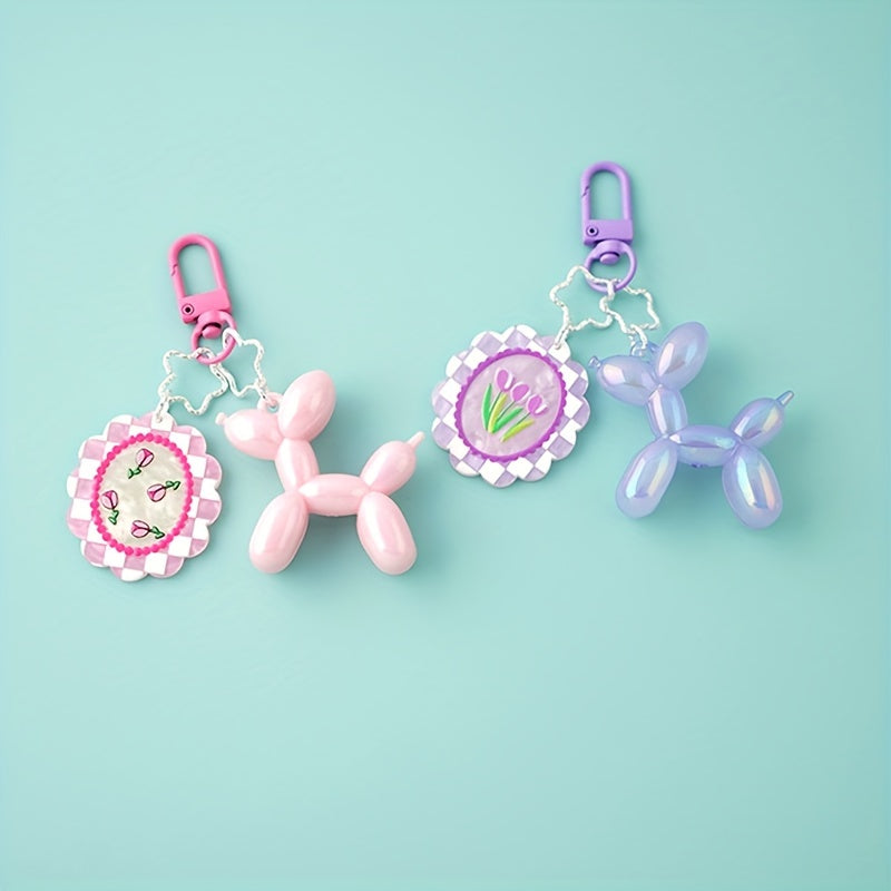 Candy Dog Key Chain Resin Pendant Gift