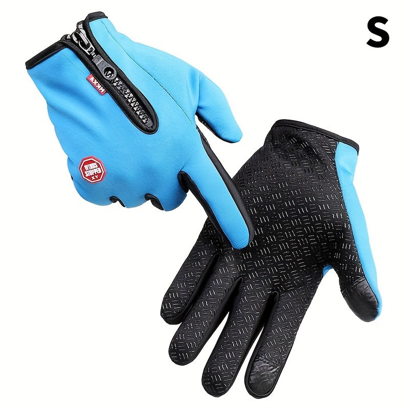 Warm Waterproof Touch Screen Gloves for Winter Outdoor Activities