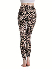 Halloween Pumpkin Print Yoga Leggings High Waist Fitness Pants