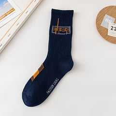 Men's Cotton Basketball Socks, 1 Pair