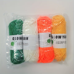 Luminous Knitting Glowing Crochet Yarn 50g 50m