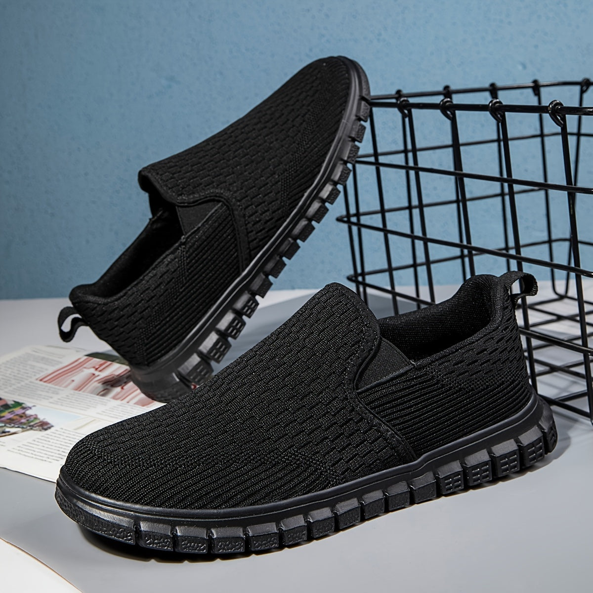 Men's Lightweight Slip On Loafer Shoes