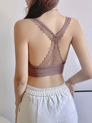 Wireless Lace Bra Full Coverage Lingerie