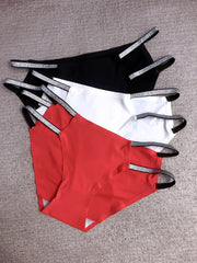 3pcs Seamless Briefs Soft & Breathable Women's Lingerie