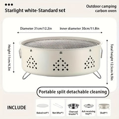 Portable Folding BBQ Grill for Camping and Picnic