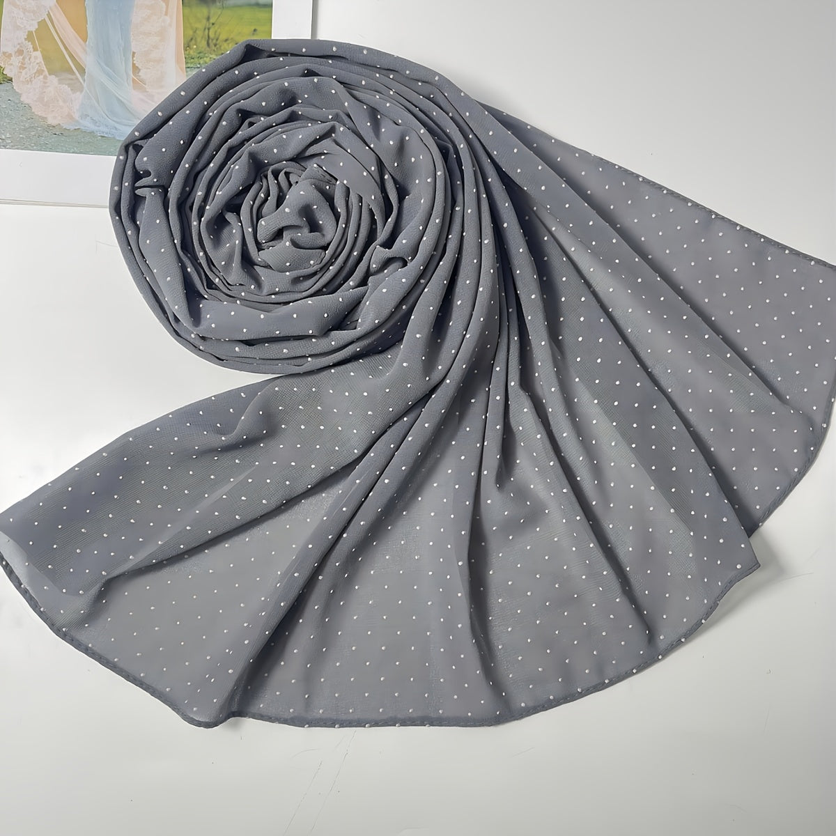Chiffon Hijab Long Sunscreen Turban Thin Bandana Wrap
