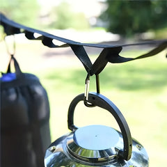 Outdoor Travel Camping Lanyard With 19 Buckles