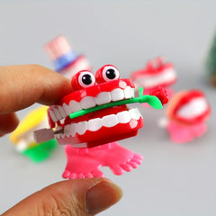 5 Pcs Walking Teeth Toys with Eyes, Funny Feet Novelty for Party