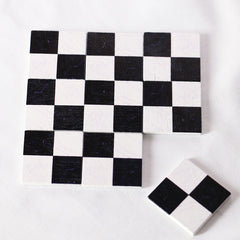 27pcs Mosaic Floor Tiles Set & Decorative Square Brick Sheets