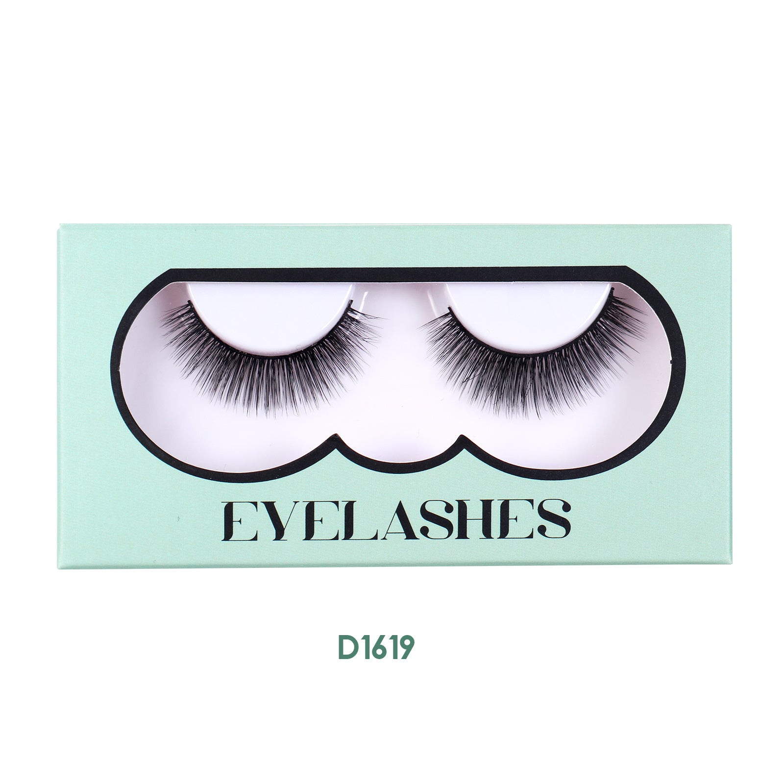 3D Chem Fiber False Eyelashes Thick Curling Messy Simulated Reusable