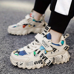 Boys Running Shoes Comfy Anti skid Sneakers For School Daily Activities