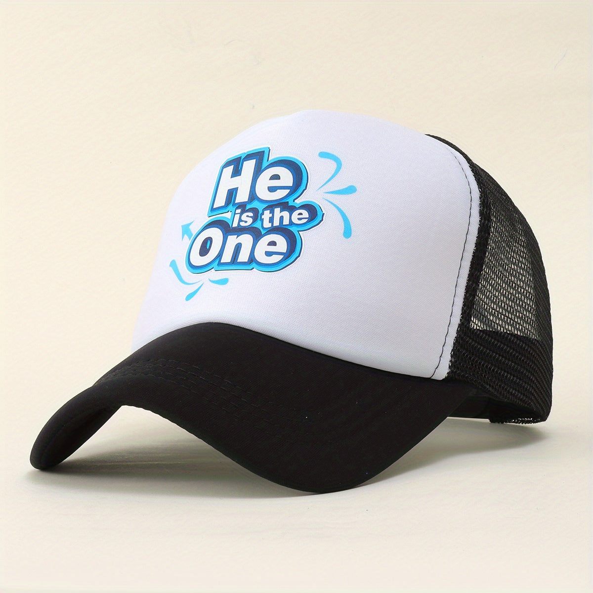 Mesh Trucker Hat Breathable Baseball Cap Adjustable Dad Hat