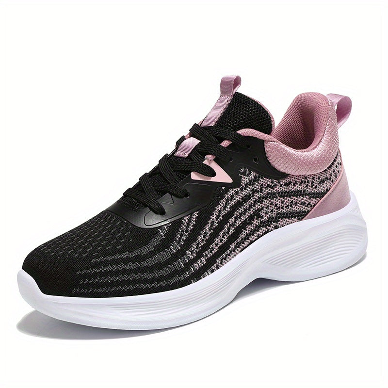 Ombre Soft Thick Sole Shock Absorption Woven Shoes