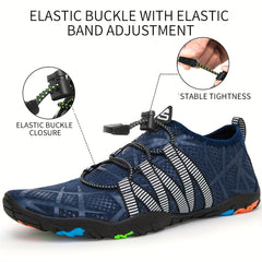 Men's Quick Drying Water Shoes Lightweight Slip On Beach Aqua Socks