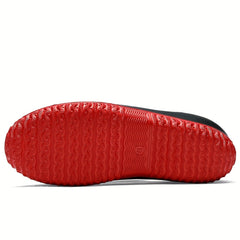 Women's Waterproof Rain Shoes Lightweight Slip On Rubber Work Shoes