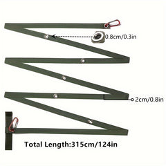 Campsite Storage Strap Camping Lanyard Rope Clothesline For Outdoor Hammock