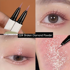 Diamond Glitter Eyeliner Pen Waterproof Brightening Eyeshadow Liquid