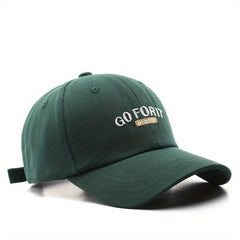 Embroidered Baseball Hat Adjustable Outdoor Sun Hat