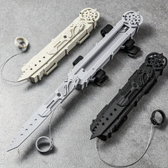 3D Printed Rotating Control Sleeve Sword w/ Interchangeable Blades