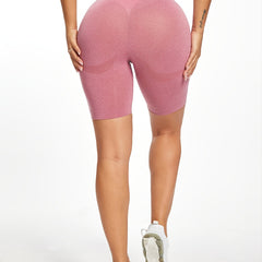 Women's Sports Fitness High Waist Stretchy Biker Shorts