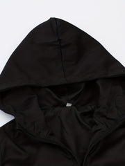 Boys Camo Windbreaker Fleece Lined Hooded Jacket