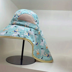 Big Brim Sunshade Children's Sun Hat with Neck Protection