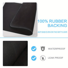 Rubber Dish Drying Pad Kitchen Countertop Absorbent Mat