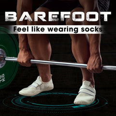 Men's Training Shoes with Double Hook & Loop Fasteners
