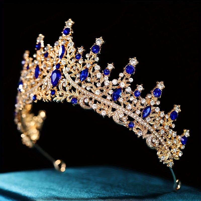 Crystal Crown Alloy Tiara Headband Wedding Bridal Accessories