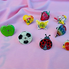 5pcs Glow in the dark Brooch Holiday Party Gift
